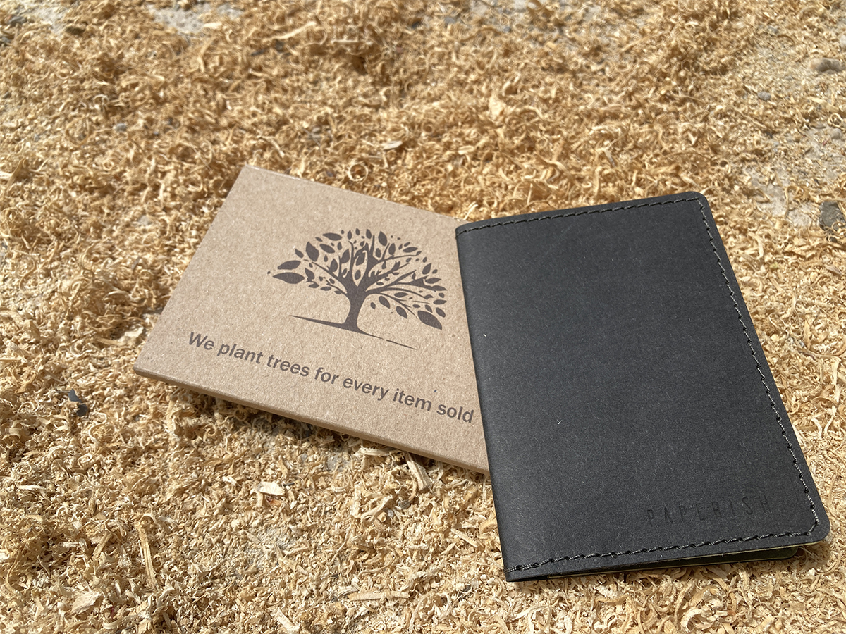 Micro Wallet | Black &amp; Green trees.jpg