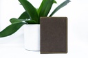 Micro Wallet | Chocolate & Yellow 1 White front.jpg
