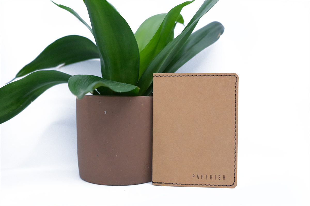 Micro Wallet | Brown &amp; Green 1 - White front.jpg