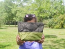 Travel / Beauty Pouch | Black & Green