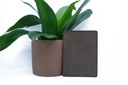 Micro Wallet | Chocolate & Broen 1 - White front.jpg