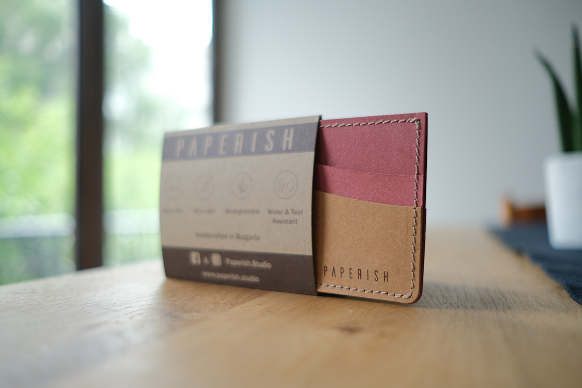 Wave Cardholder - Red &amp; Brown 3.jpg