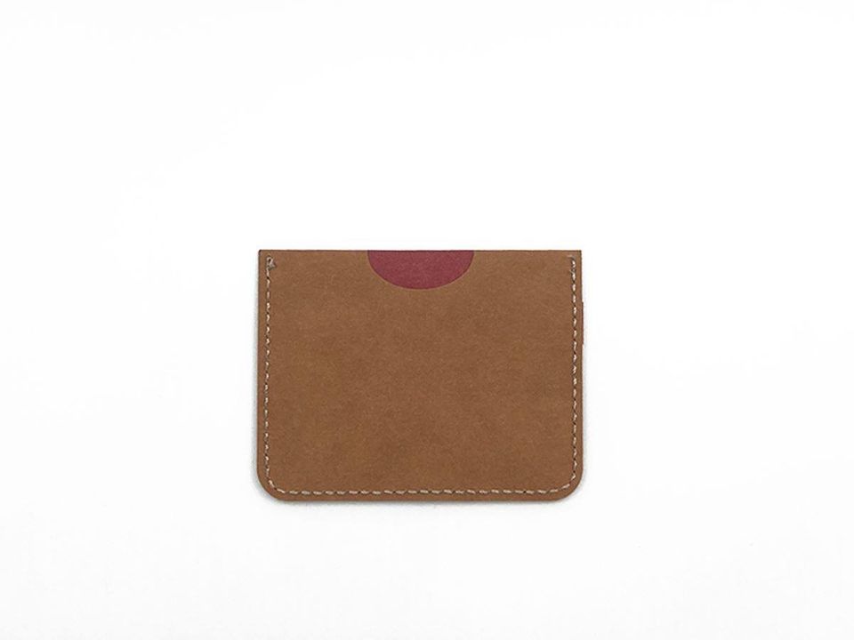 Cardholder | Red &amp; Brown