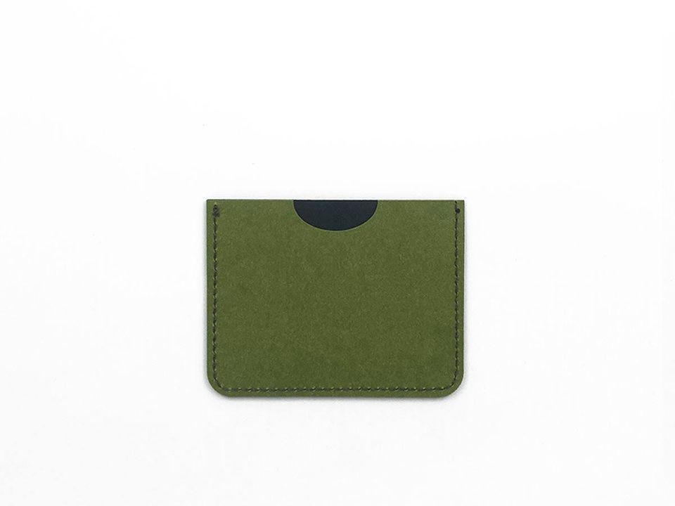 Cardholder | Black &amp; Green