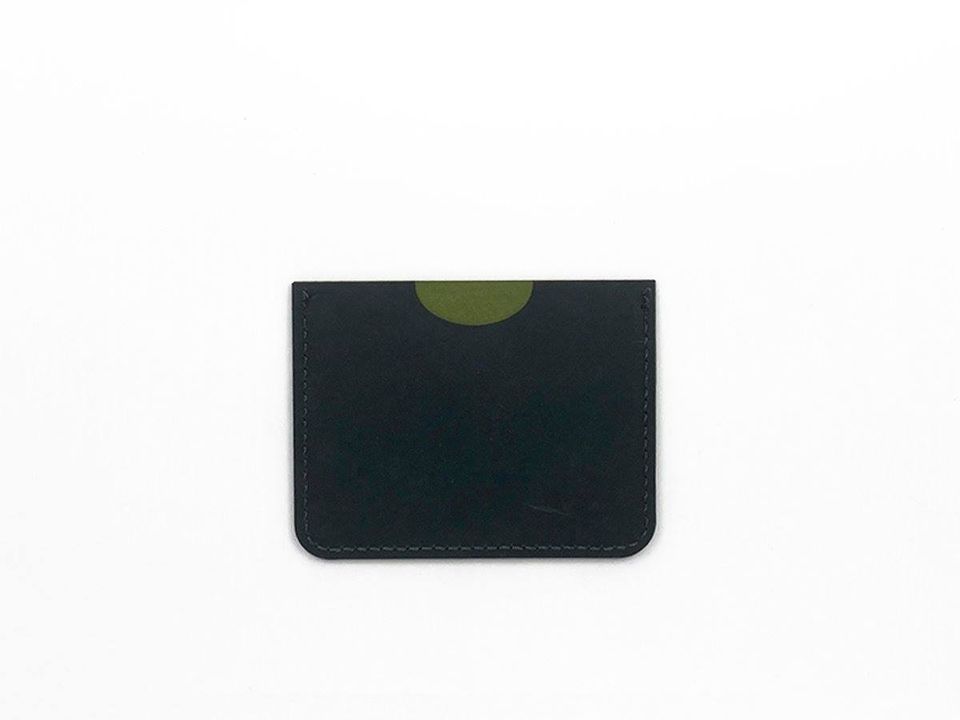 Cardholder | Green &amp; Black