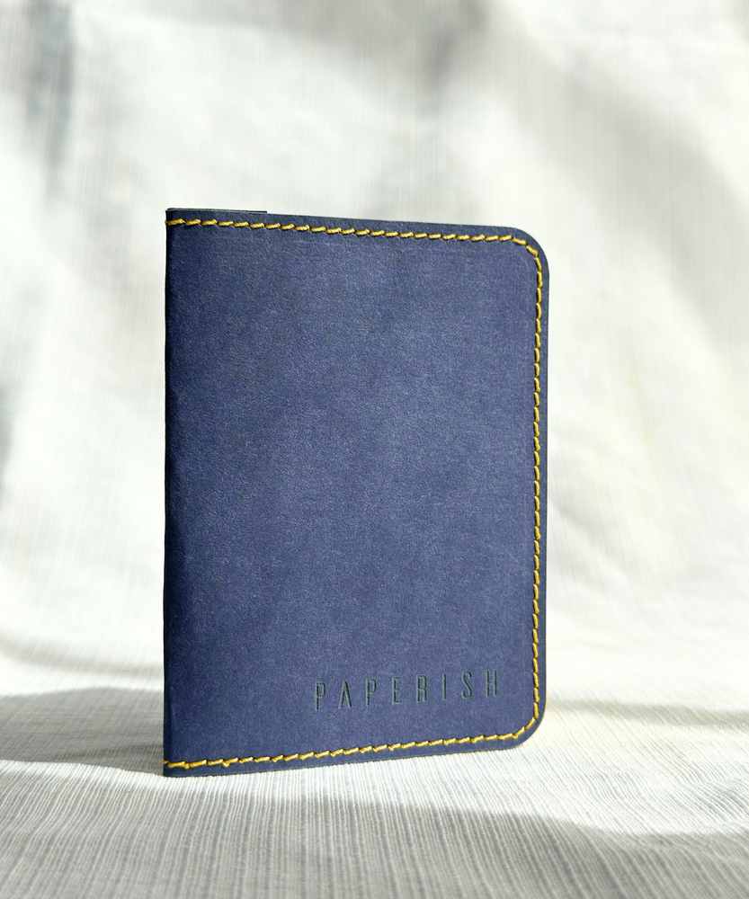 Micro Wallet AURA | Blue & Yellow