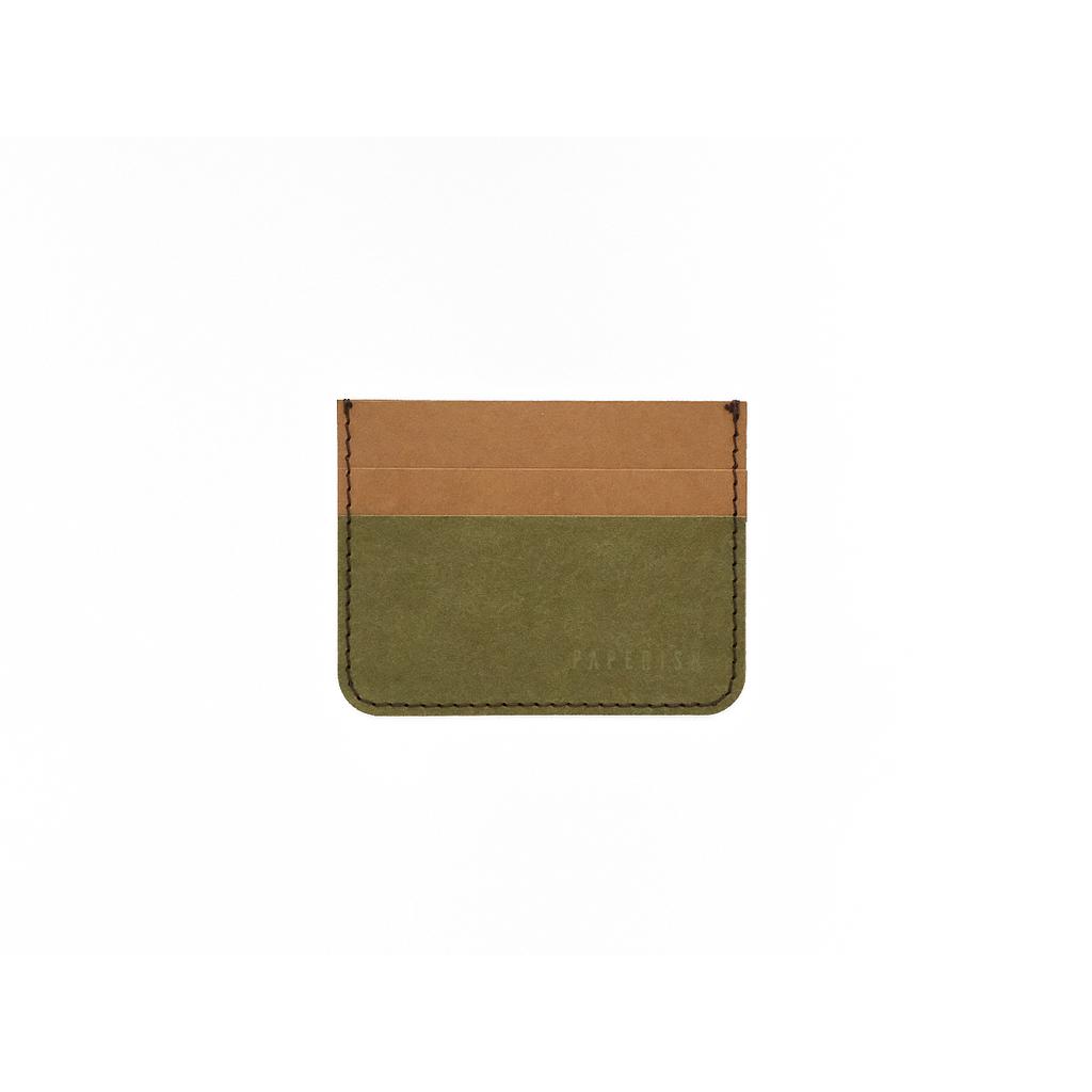 Cardholder | Green & Beige