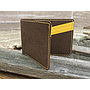 Classic Wallet | Chocolate & Yellow outside.jpg