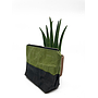 Travel / Beauty Pouch | Green & Black