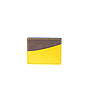 Wave Cardholder - Chocolate & Yellow 2.jpg