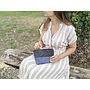 Travel / Beauty Pouch | Black & Blue